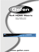 Gefen EXT-HDMI-444 Owner's manual
