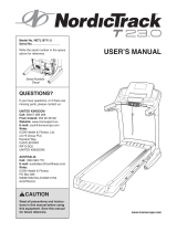 NordicTrack T 23.0 User manual