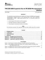 Texas Instruments TMS320C6000 Expansion Bus to MC68360 Microprocessor Interface (Rev. A) Application Note