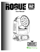 Chauvet Rogue R2 Wash User manual
