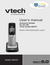 VTech DS6151 - 6.0 Expandable Cordless Phone User manual