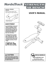 NordicTrack NTB09920 User manual