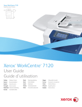 Xerox WORKCENTRE 7120 User manual