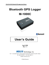 Holux M-1000C - User manual