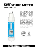 Lutron Electronics PMS-713 Operating instructions