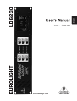 Behringer EUROLIGHT LD6230 User manual