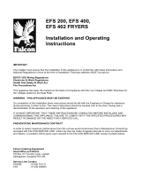 Falcon EFS 400 Installation And Operating Instructions Manual