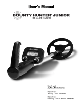 Bounty Hunter Jr. Owner's manual