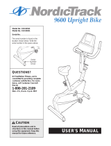 NordicTrack 9600 INCLINE TRAINER User manual