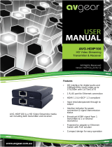 AVGear AVG-HDIP100 User manual