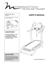 FreeMotion i7.9 User manual