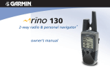 Garmin Rino® 130 User manual