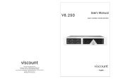 Viscount V8.250 User manual
