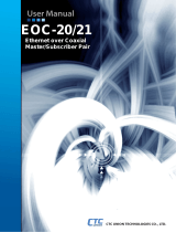 CTC Union EOC-20 User manual
