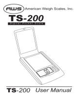AWS TS-200 User manual