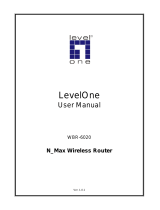 LevelOne WBR-6020 User manual