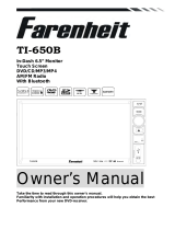 Farenheit PTID-6250B Owner's manual