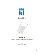 LevelOne PLI-3410 User manual