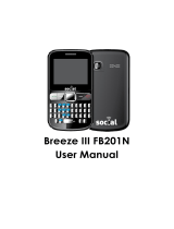 Social Breeze III FB201N User manual
