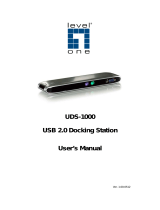 LevelOne UDS-1000 User manual