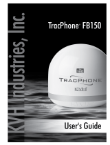 KVH Industries TracPhone FB150 User manual
