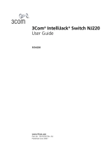 3com NJ220 - IntelliJack Switch User manual
