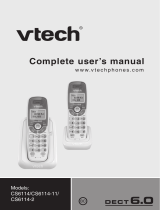 VTech CS6114-11 Complete User's Manual