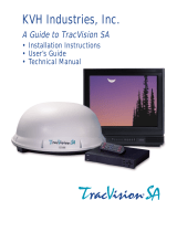 KVH Industries TRACVISION SA User manual