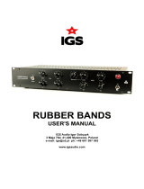 IGS Audio Rubber Bands User manual