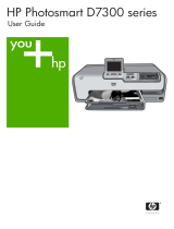 HP Photosmart D7300 Printer series User guide