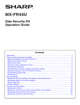 Sharp MX-M465N Operating instructions