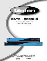 Gefen EXT-CAT5-9500HD User manual