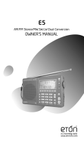 Eton E5 Owner's manual