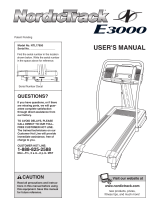 Image E3000 Treadmill User manual