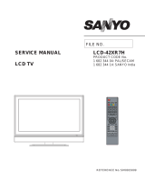 Sanyo LCD-47XR7H User manual