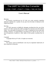 ICP DAS USA tM-7530 User manual