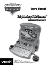 VTech Lightning McQueen Learning Laptop User manual