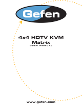 Gefen EXT-HDTVKVM-444 Owner's manual