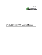 Hitachi WIRELESSIP5000 User manual