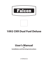 Falcon 1092 CKR Dual Fuel Deluxe User's Manual & Installation And Servicing Instructions