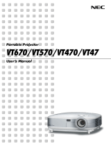 NEC VT670 Owner's manual