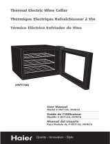 Haier HVW12ABB - Thermal Electric Wine Tower User manual