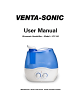 Venta Sonic VS100 Owner's manual