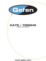 Gefen EXT-CAT5-7000HD Owner's manual