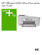 HP Officejet 6300 All-in-One Printer series User manual