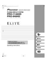 Pioneer PRO 940HD User manual