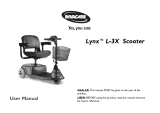 Invacare Lynx L-3X User manual