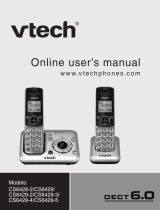 VTech CS6429 User manual