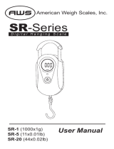 American Weigh Scales SR-1KG User manual