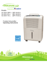 Soleus Air SG-DEH-30M-1A (DP1-30-03A User manual